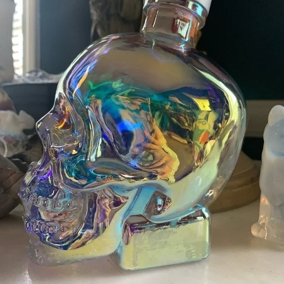 Crystal Skull Empty Bottle